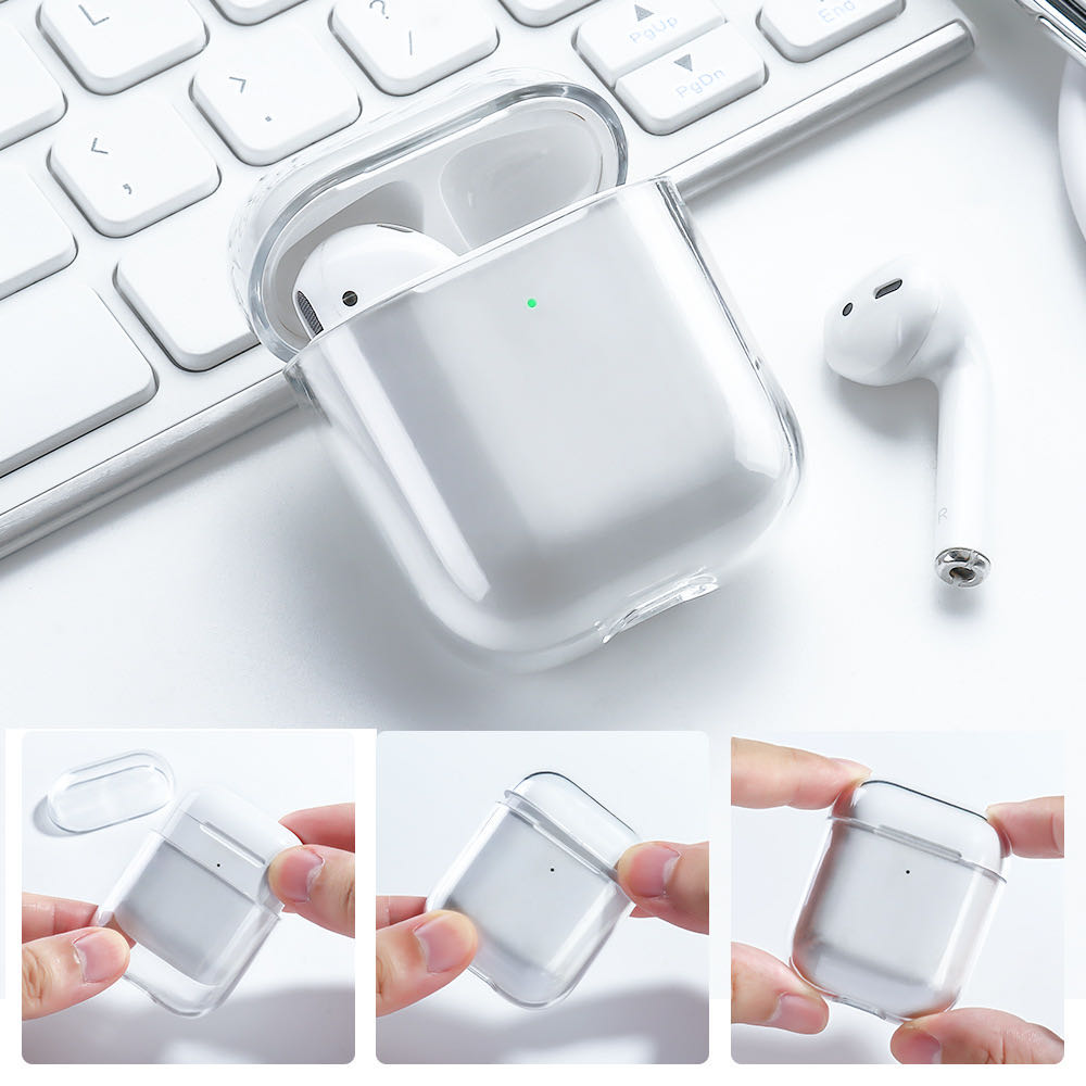 TÚI AIRPODS 1/2 TRONG SUỐT