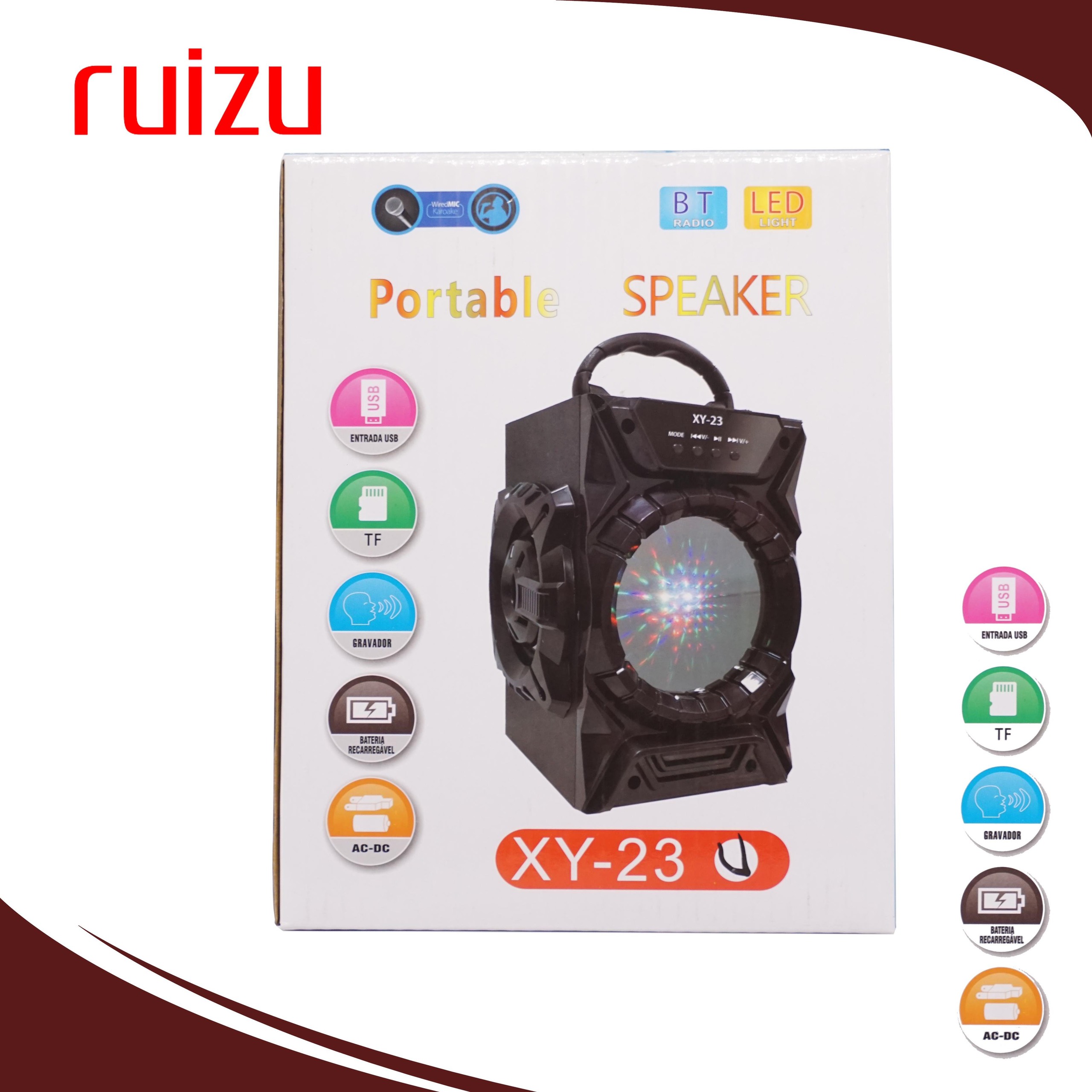 Loa Bluetooth XY-23 – LED