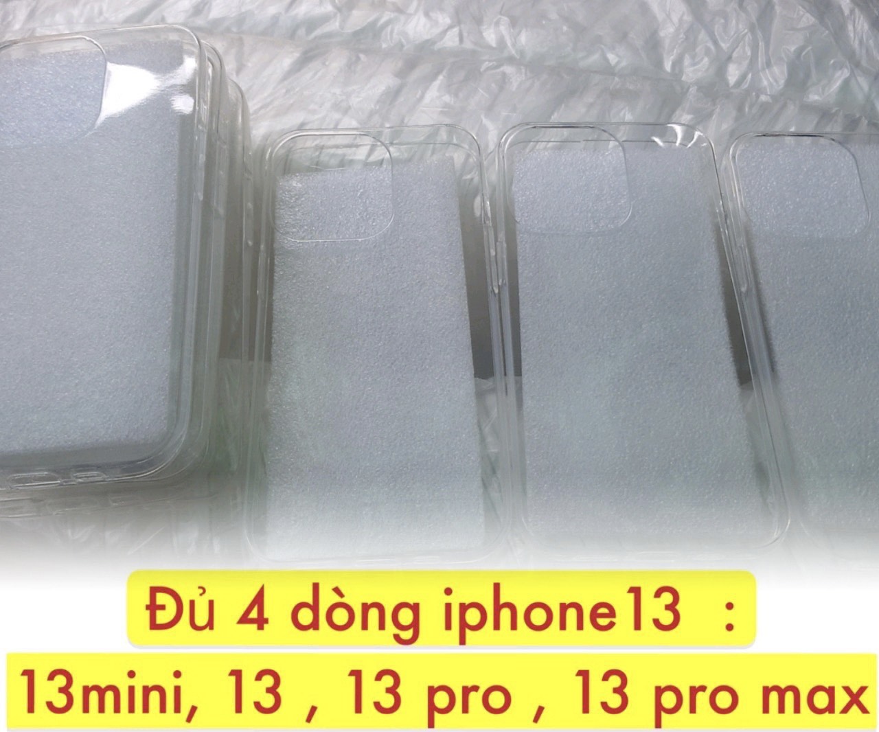 ỐP DẺO TRONG SUỐT IPHONE 13 mini